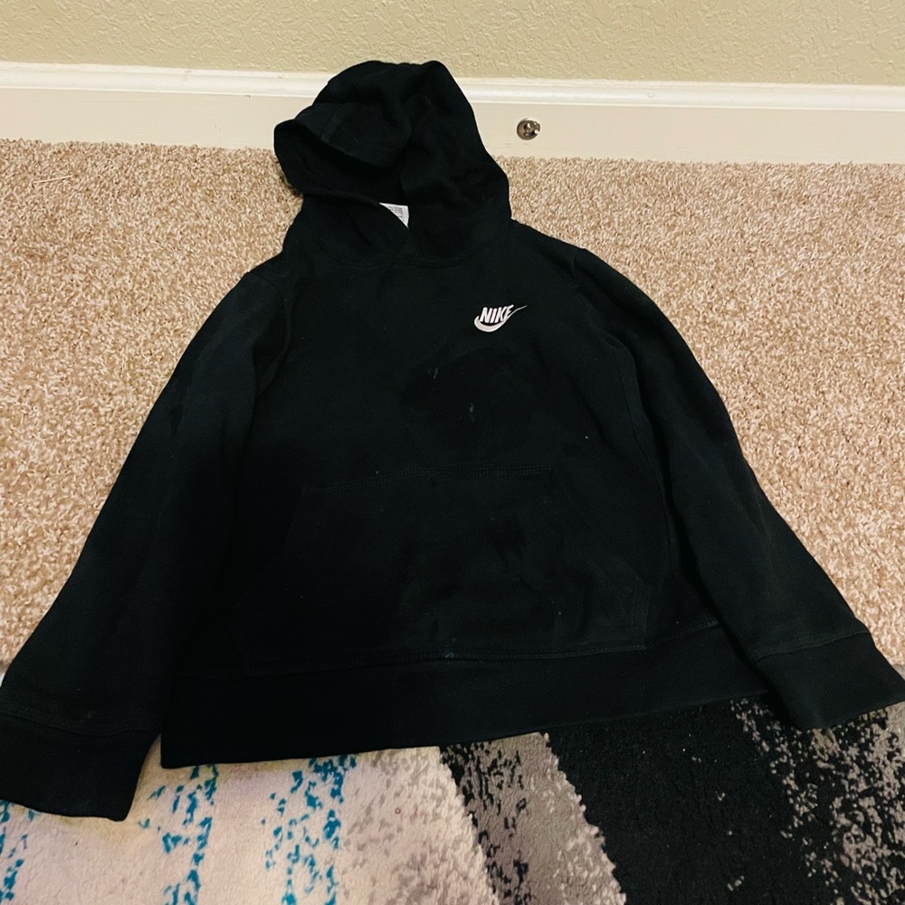 Toddler black Nike hoodie